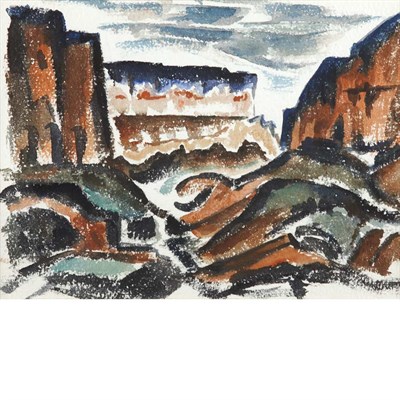 Lot 6 - Frank G. Applegate American, 1882-1931 Mesas...