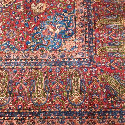 Lot 577 - Kirman Carpet Southeast Persia, circa 1925 The...