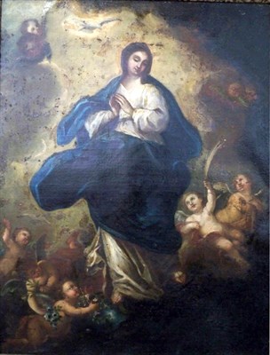 Lot 48 - Spanish School 17th Century The Immaculate...