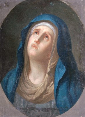 Lot 67 - Spanish School 17th Century Mourning Virgin...