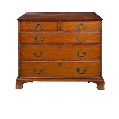Lot 234 - George III Style Mahogany Chest of Drawers...