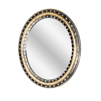 Lot 162 - Irish Regency Style Painted Mirror Height 28...