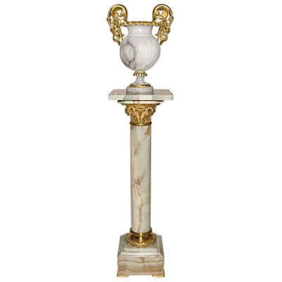 Lot 1142 - Louis XVI Style Gilt-Metal Mounted Alabaster...