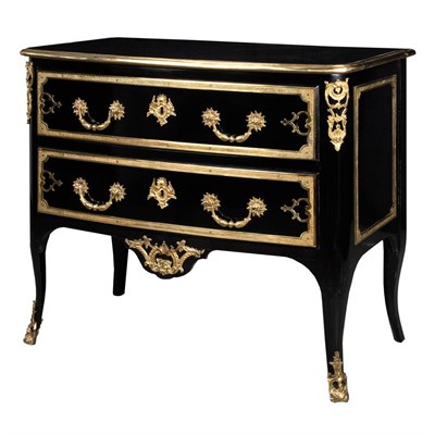 Lot 346 - Early Louis XV Style Gilt-Bronze Mounted...