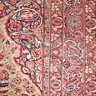 Lot 565 - Lavar Kirman Carpet Southeast Persia, last...