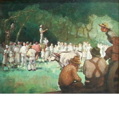 Lot 64 - George Parker American, 20th Century Country...