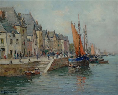 Lot 1055 - Andre Beronneau French, 1896-1973 Le Croisic...
