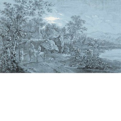 Lot 5 - Manner of Joseph van Bredael Figures on a Road...