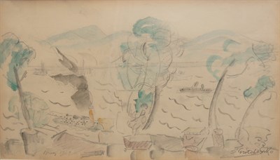 Lot 27 - Alexis Gritchenko Ukrainian, 1883-1977 Mer a...