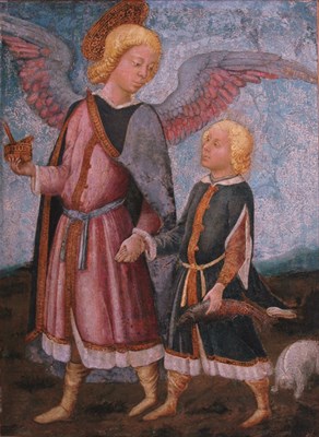 Lot 89 - Neri di Bicci Florentine, 1419-1491 Tobias and...