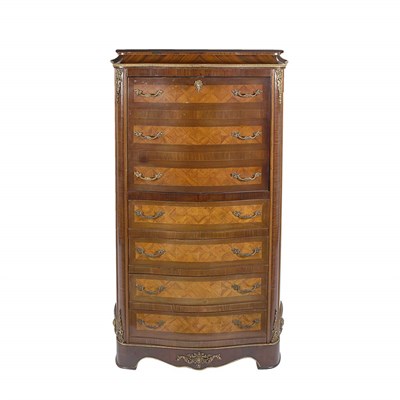 Lot 579 - Napoleon III Style Gilt-Metal Mounted...