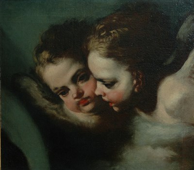 Lot 91 - Attributed to Francesco Solimena Flying Putti...