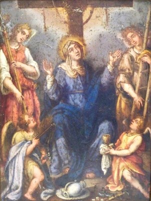Lot 46 - Flemish School 17th Century The Virgin Mary...