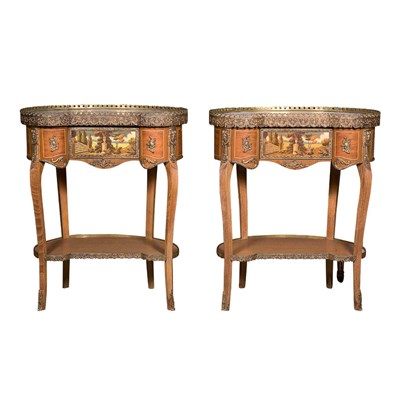 Lot 1272 - Pair of Louis XVI Style Gilt-Metal Mounted...