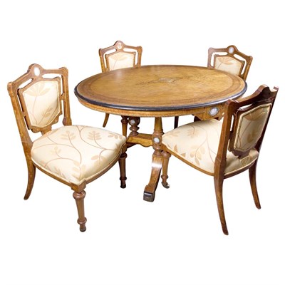 Lot 1440A - Late Regency Gilt-Metal Mounted and Inlaid and...
