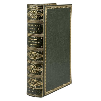 Lot 347 - WHITMAN, WALT Complete Poems and Prose, 1855......