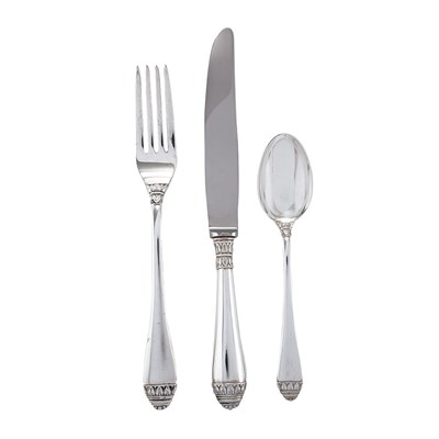 Lot 1179 - Assembled Buccellati Sterling Silver Flatware...
