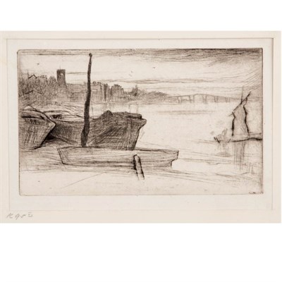 Lot 543 - James Abbott McNeill Whistler CHELSEA BRIDGE...