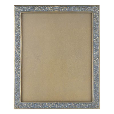 Lot 1334 - Tiffany Studios Dark Blue Enameled Bronze...