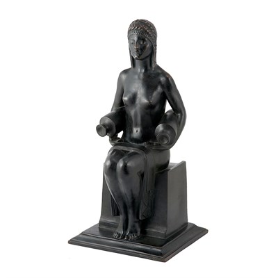 Lot 1146 - American Bronze Figure of a Female Water...