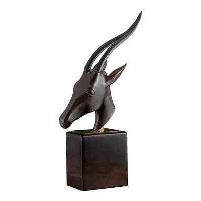 Lot 156 - Hagenauer Antelope Head, 20th century Wood and...