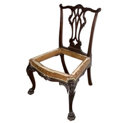 Lot 1330 - Tiffany Studios Mahogany Side Chair First...