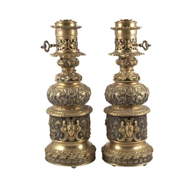 Lot 1098 - Pair of Renaissance Style Gilt and...