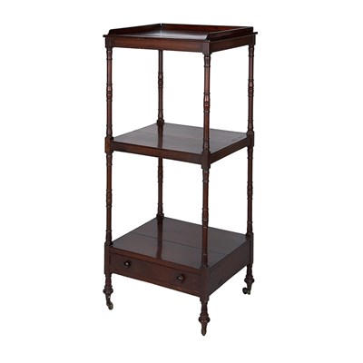 Lot 406 - Regency Mahogany Etagere First quarter of the...