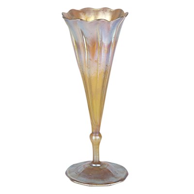 Lot 1337 - Tiffany Favrile Glass Vase Circa 1910 Of...