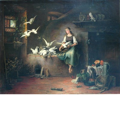 Lot 14 - Ernst Friedrich Hausmann German, 1856-1914...