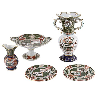 Lot 178 - Group of Five Mason's Ironstone Table Articles...