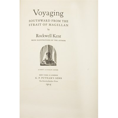 Lot 246 - KENT, ROCKWELL Voyaging Southward from the...