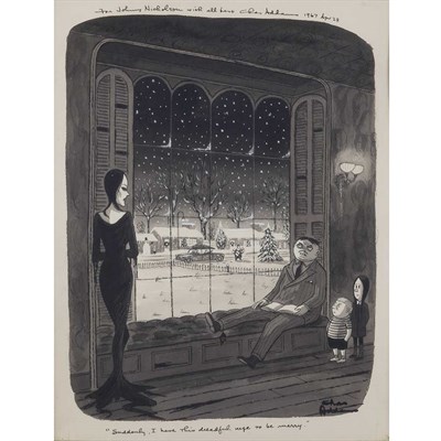 Lot 144 - Charles Samuel Addams American, 1912-1988...