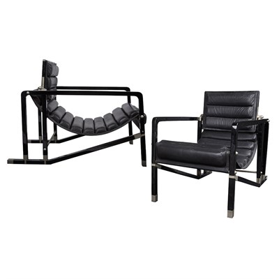 Lot 186 - Eileen Gray Irish, 1878-1976 Pair of Transat...