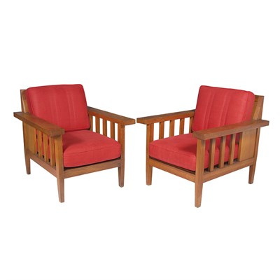 Lot 115 - 20th Century Design Pair of Arts and Crafts...