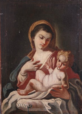 Lot 86 - Manner of Francesco Solimena Madonna and Child...