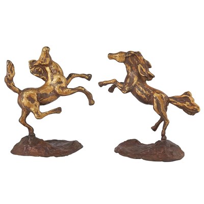 Lot 5 - Tommaso Gismondi Italian, b. 1906 Horses: Two...