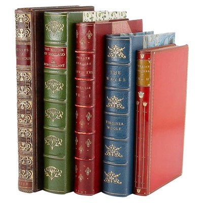 Lot 328 - [FINE BINDINGS] Group of approximately fifty...