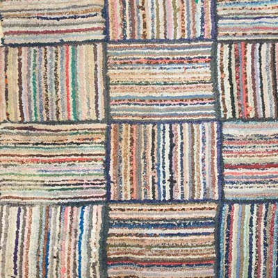 Lot 178 - American Hooked Carpet United States, early...