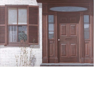 Lot 48 - Gus Heinze German, b. 1926 Front Door, Window...