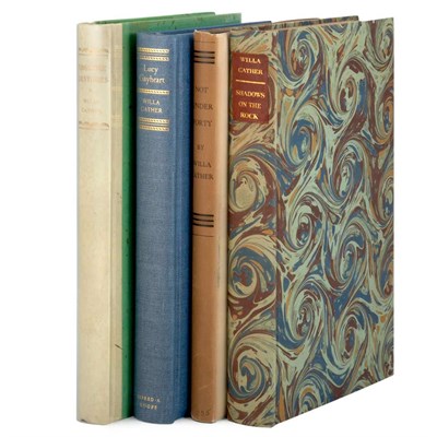 Lot 121 - CATHER, WILLA Group of four signed and limited...