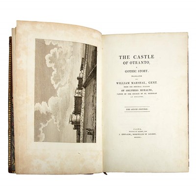 Lot 116 - [BODONI PRINTING] WALPOLE, HORACE. The Castle...