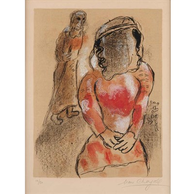 Lot 389 - Marc Chagall TAMAR DAUGHTER-IN-LAW OF JUDAH (M....