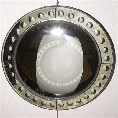 Lot 146A - Convex Mirror Framed Mirror Diameter 28 inches.