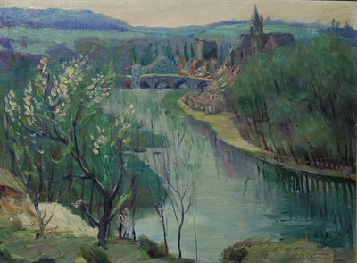 Lot 30 - Attributed to Leon Kroll American, 1884-1975...