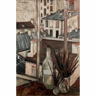 Lot 17 - Michel de Gallard French, 1921-2007 View from...