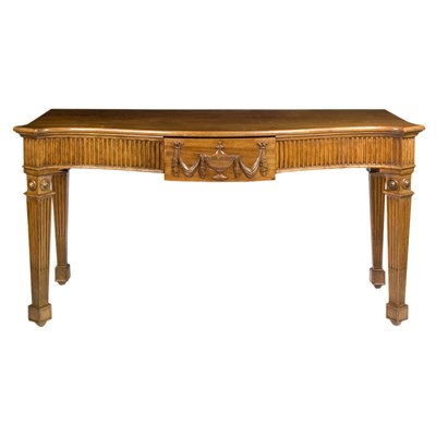 Lot 424 - George III Style Mahogany Server Height 33...