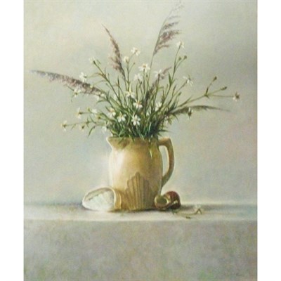 Lot 41 - James Del Grosso American, b. 1941 Still Life...