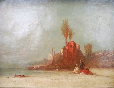 Lot 1034 - Attributed to Giusepe de Nittis Coastal...