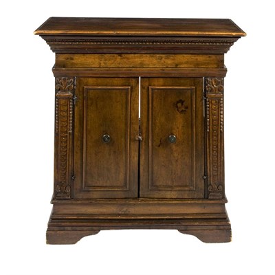 Lot 107 - Baroque Style Fruitwood Cabinet Height 36...
